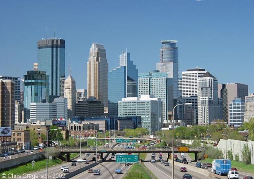 Downtown Minneapolis Skyline